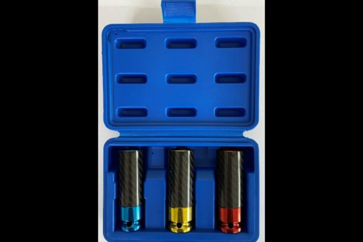 3Pcs Lug Nut Socket Set