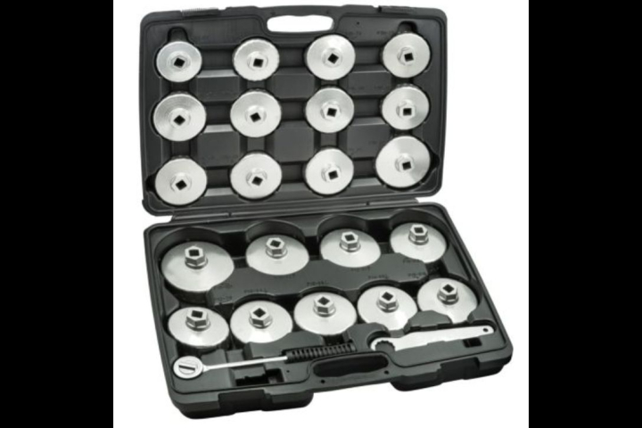 23PCS OIL FILTER WRENCH SET (Aluminum)