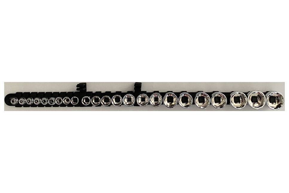 23PCS Dual Drive 6PT Low Profile Sockets Set