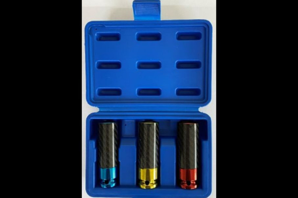 3Pcs Lug Nut Socket Set 