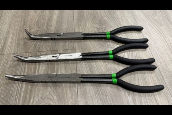 Long Reach Angled Pliers-90˚/45˚/20˚  