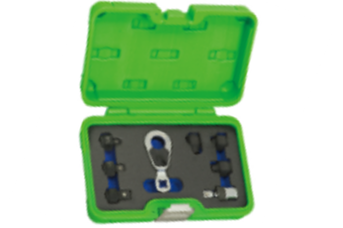 8PCS Palm Ratchet Wrench Set