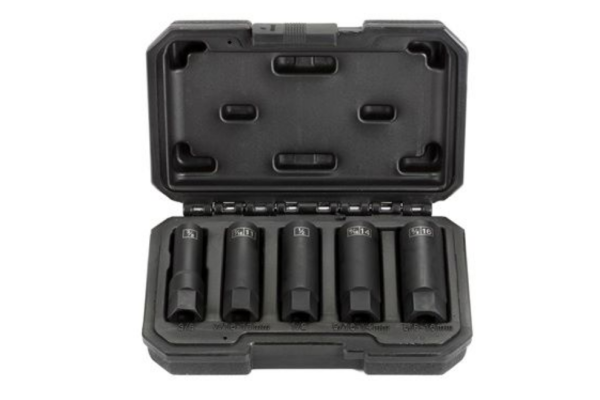 5pcs 3/8”Dr. Deep Twist Extractor Set