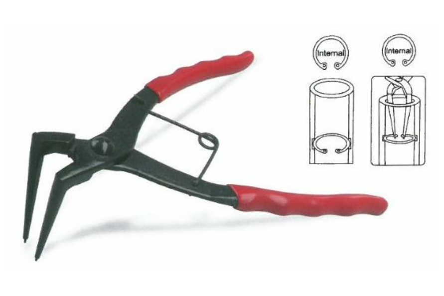 Long Arm Internal Snap Ring Plier